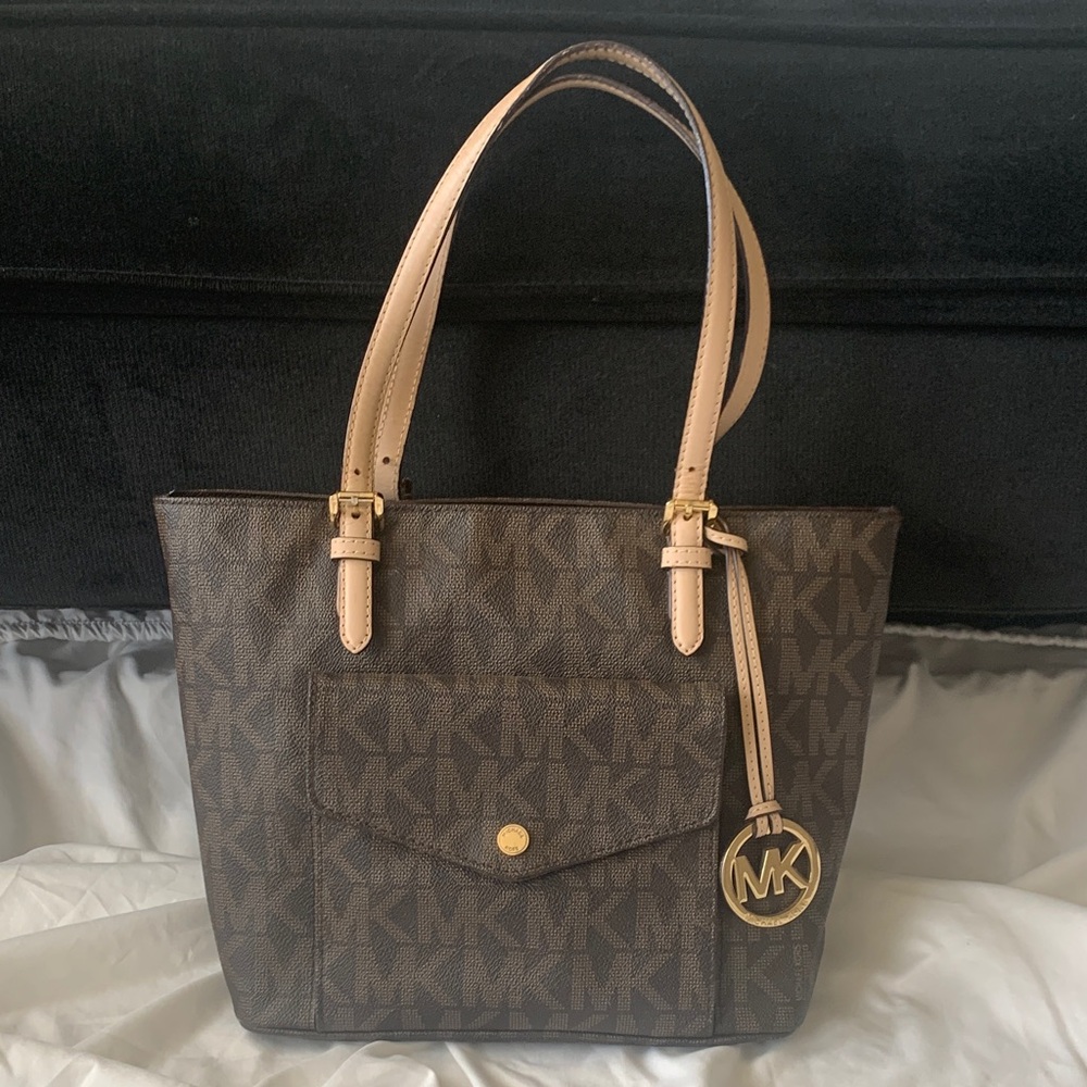 Michael Kors Signature Brown Tote